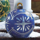 Aufblasbare Weihnachtskugel | Für draußen