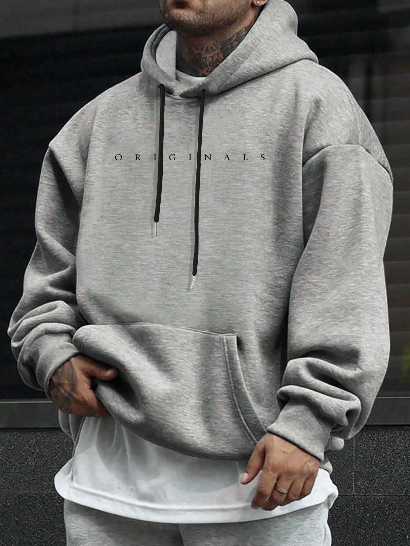 Originals | Men's Hoodie with Letter Print