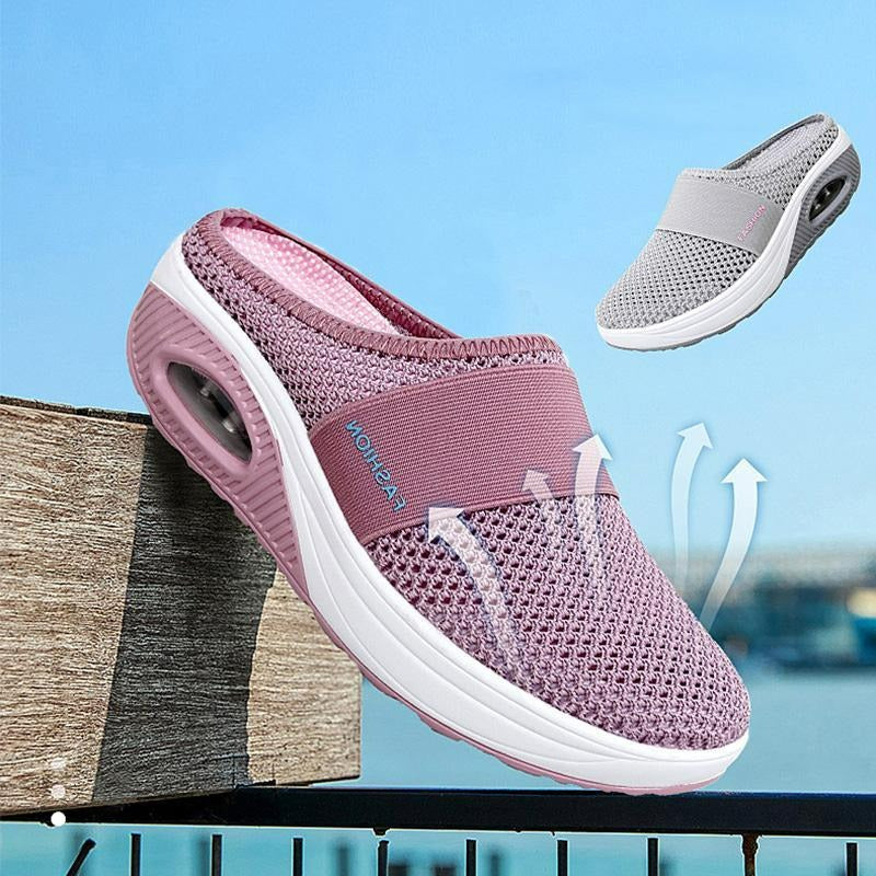Comfortable slip-on shoes for women with air cushions - Cornelia