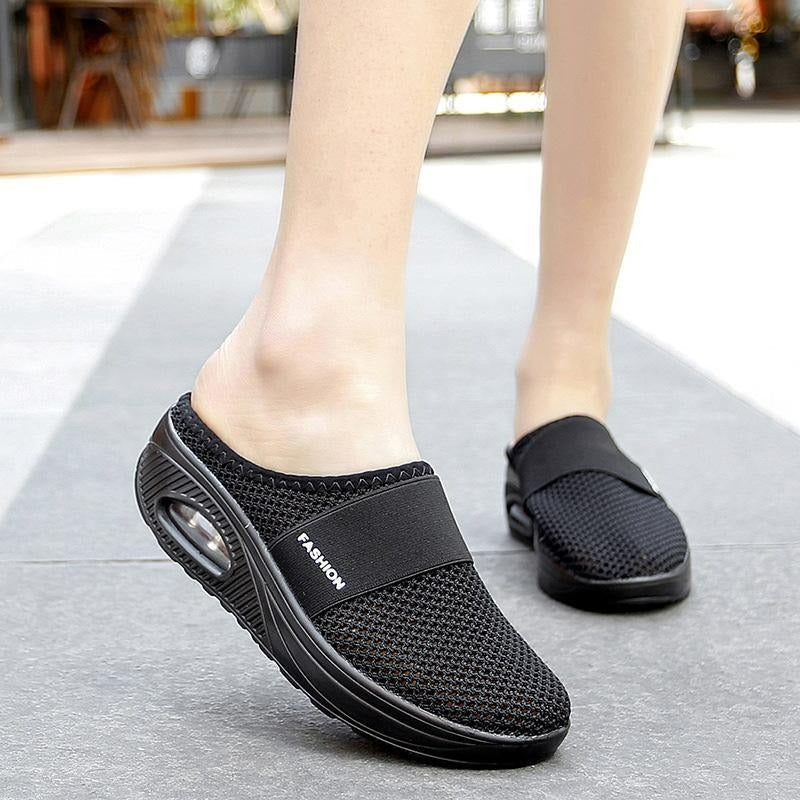 Comfortable slip-on shoes for women with air cushions - Cornelia