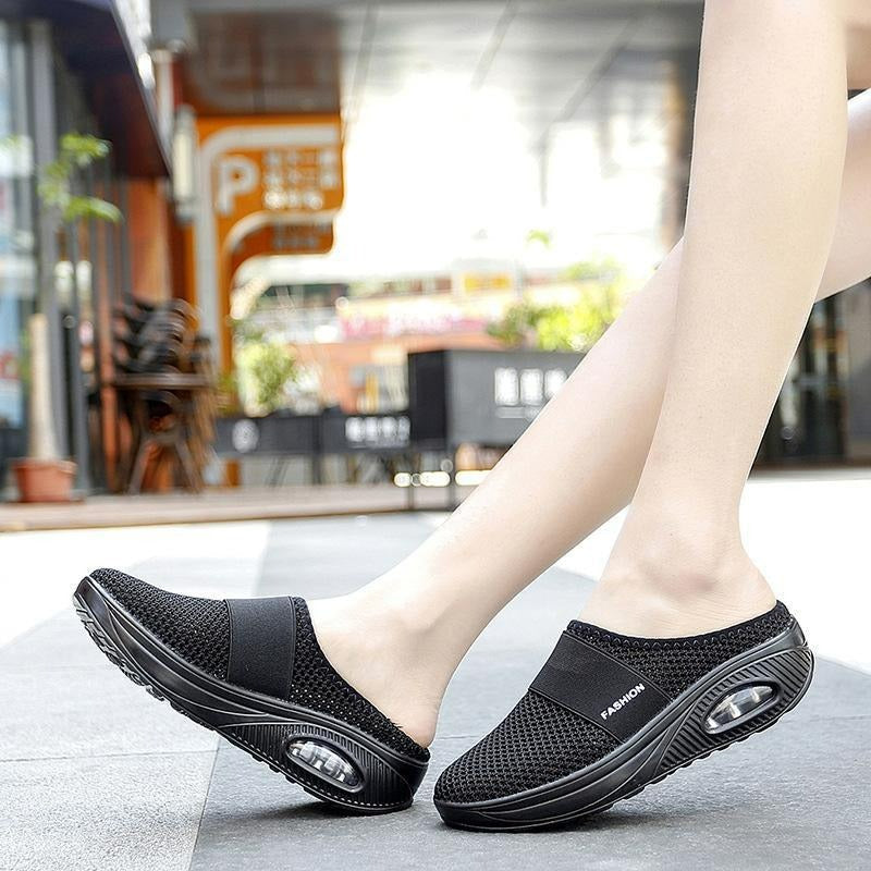 Comfortable slip-on shoes for women with air cushions - Cornelia