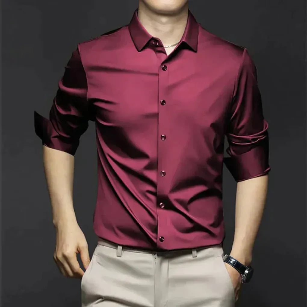 Wrinkle-free shirt for men – stylish and low-maintenance