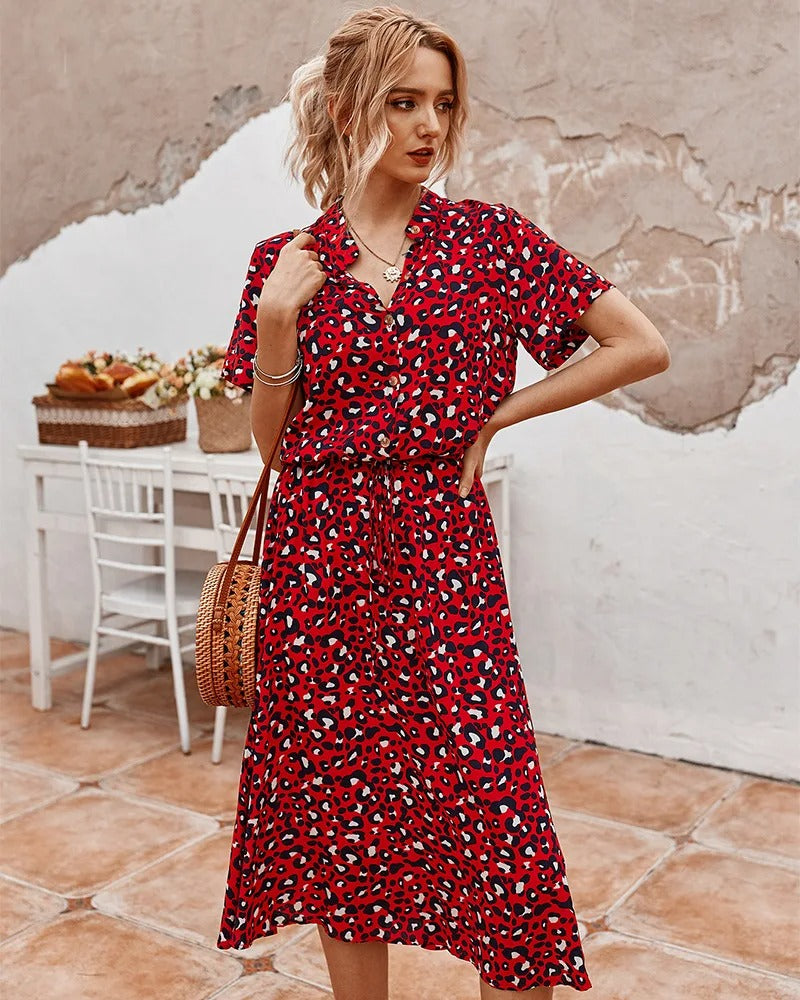 Summer Dress with Print | Airy and Comfortable