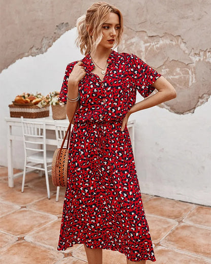 Summer Dress with Print | Airy and Comfortable
