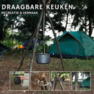Pannenhouder | Draagbaar en om buiten op te hangen