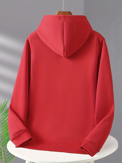 Papaclaus | Sweat à capuche Père Noël avec poche et manches longues