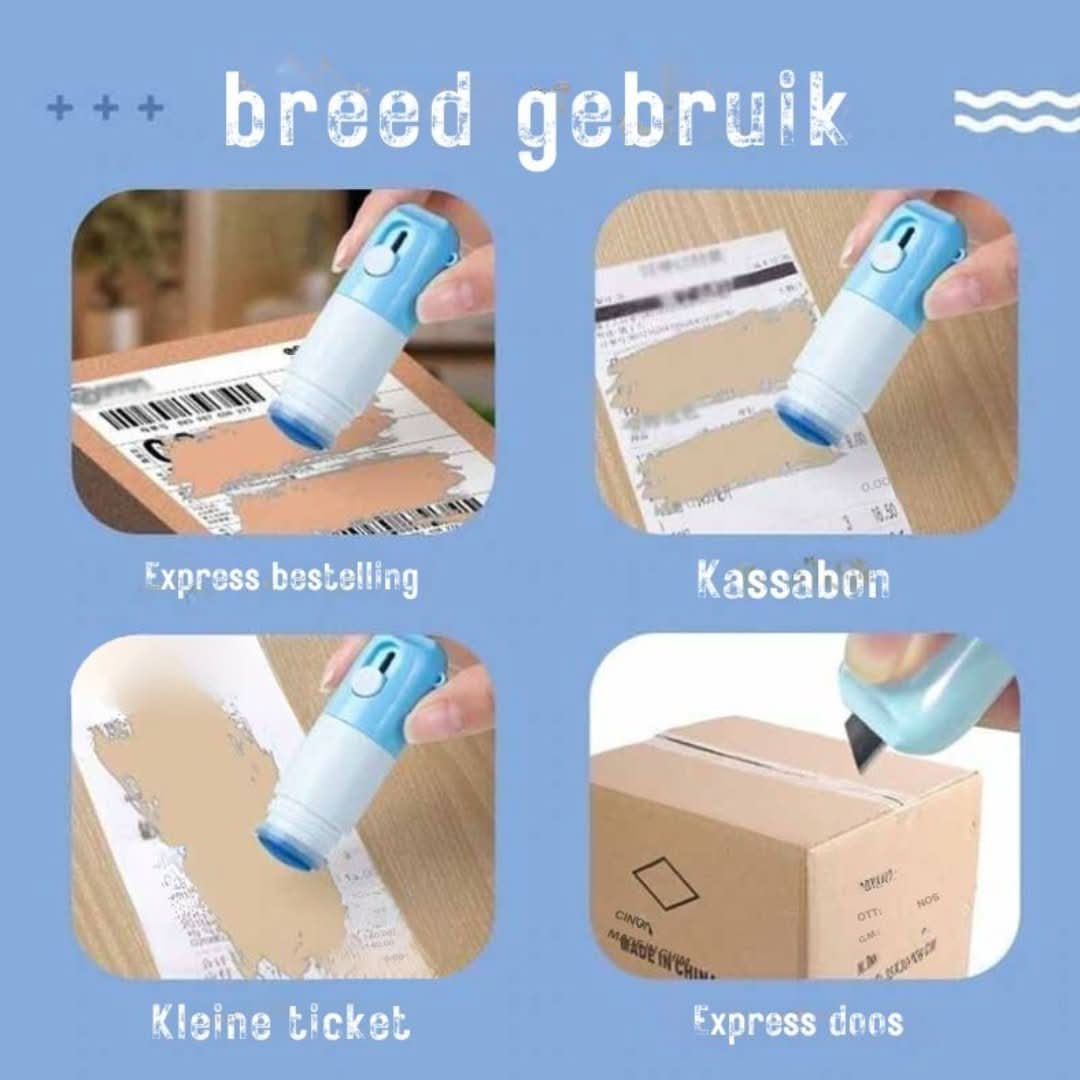 Paper Correction Pen | Thermal | Unboxing Knife