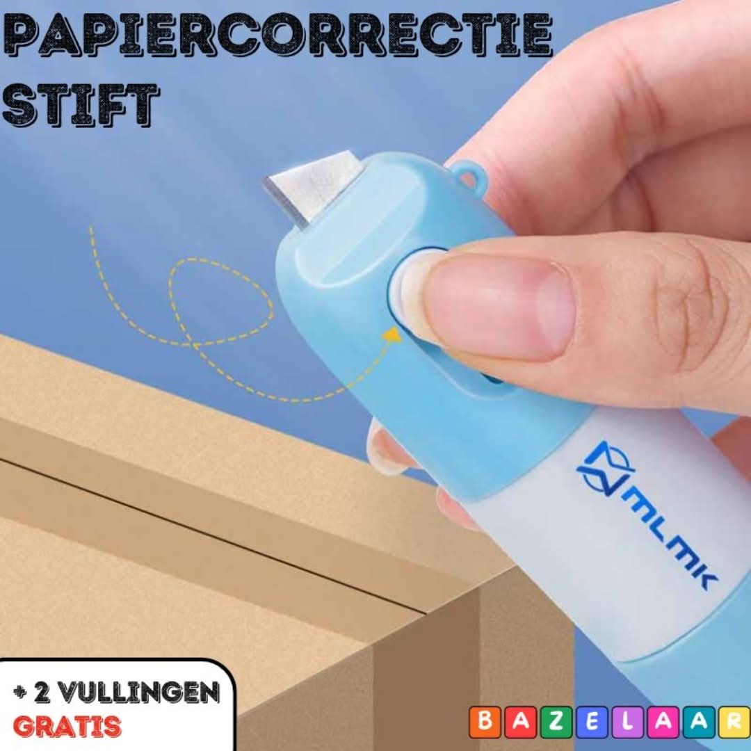 Paper Correction Pen | Thermal | Unboxing Knife