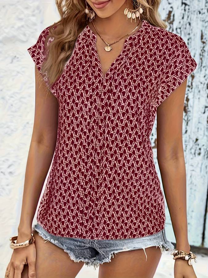 Blouse éclatante pour femmes
