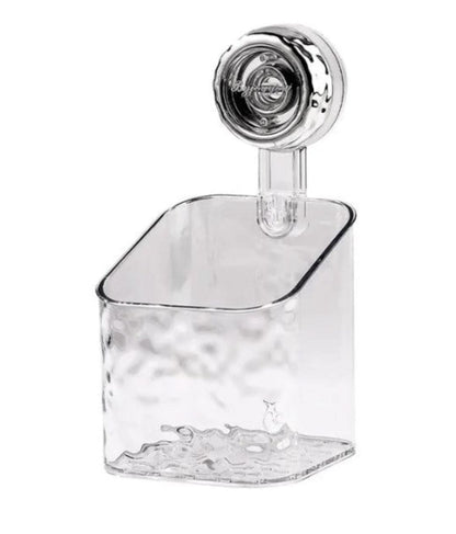 Pattern Hanging Tray | Light & Luxury Style Suction Cup Shelf