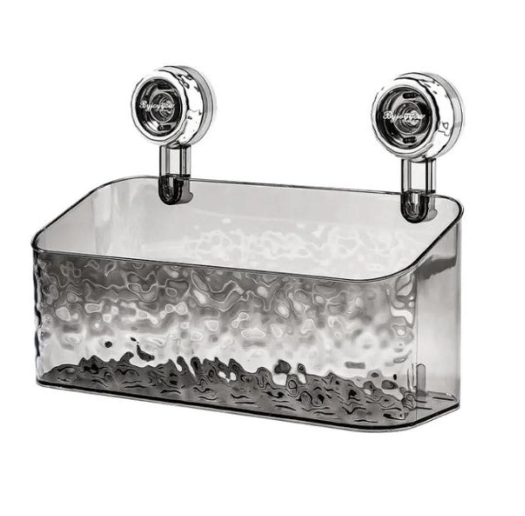 Pattern Hanging Tray | Light & Luxury Style Suction Cup Shelf