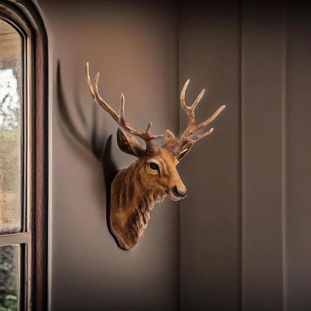 Majestic Deer Head Wall Decoration