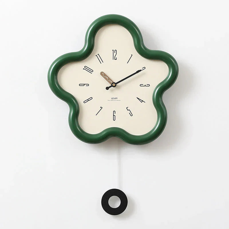 PetalTime - 3D Wall Clock - Silent Movement - Unique Design