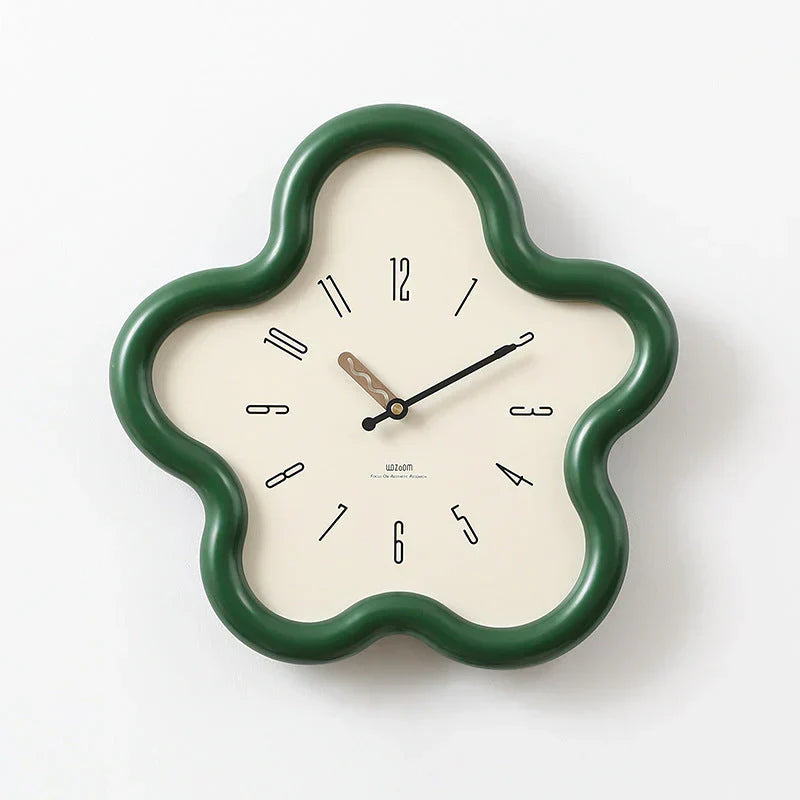PetalTime - 3D Wall Clock - Silent Movement - Unique Design