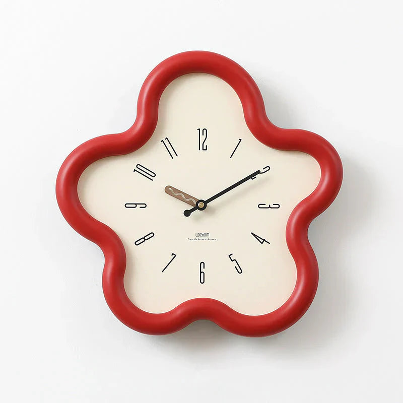 PetalTime - 3D Wall Clock - Silent Movement - Unique Design