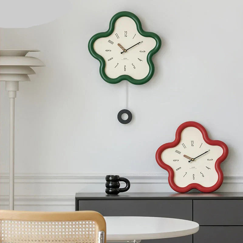 PetalTime - 3D Wall Clock - Silent Movement - Unique Design