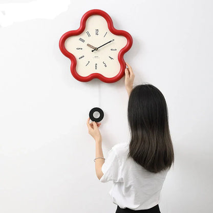 PetalTime - 3D Wall Clock - Silent Movement - Unique Design