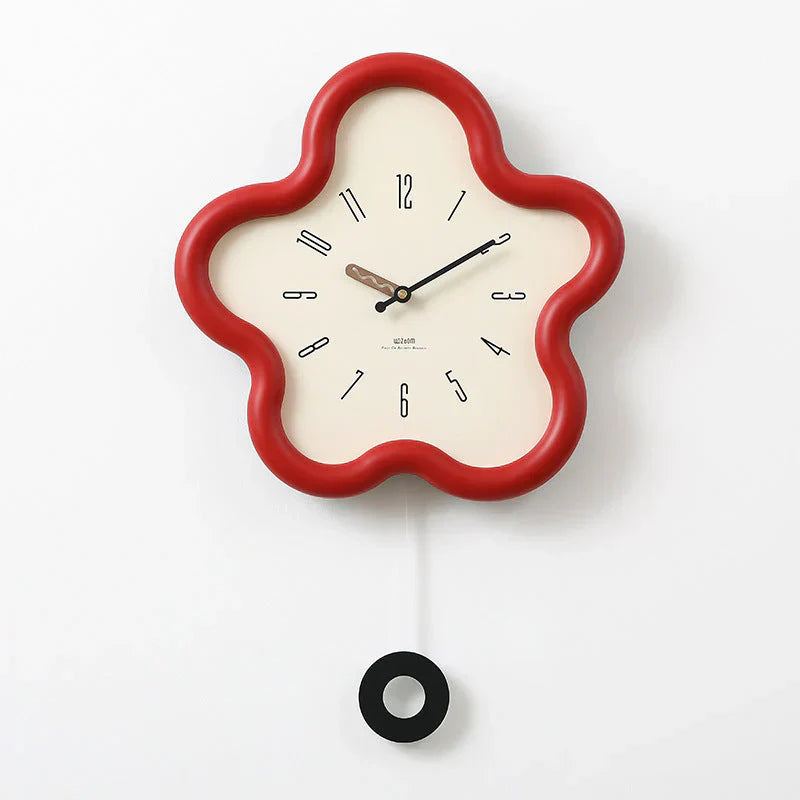 PetalTime - 3D Wall Clock - Silent Movement - Unique Design