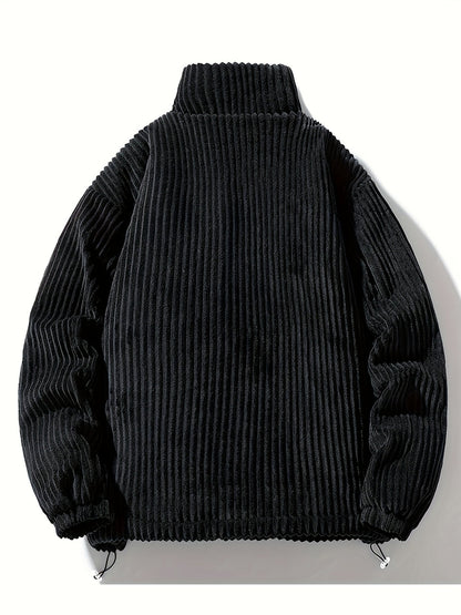 Pim | Veste d'hiver en velours côtelé au style décontracté
