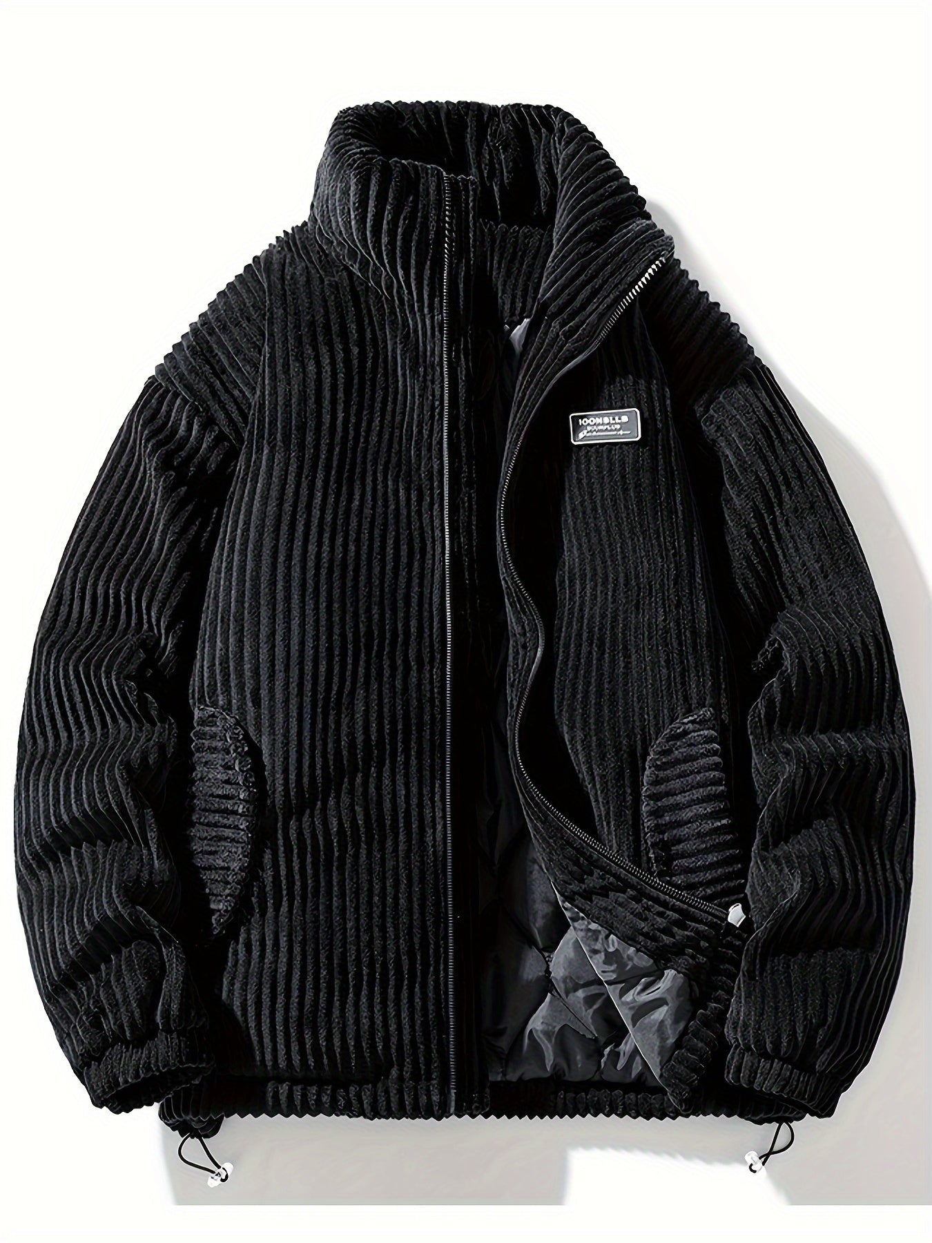 Pim | Veste d'hiver en velours côtelé au style décontracté