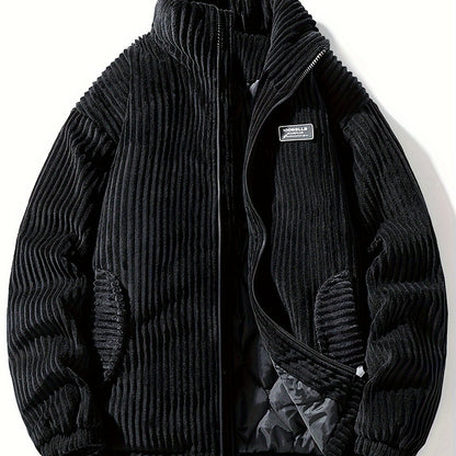 Pim | Veste d'hiver en velours côtelé au style décontracté