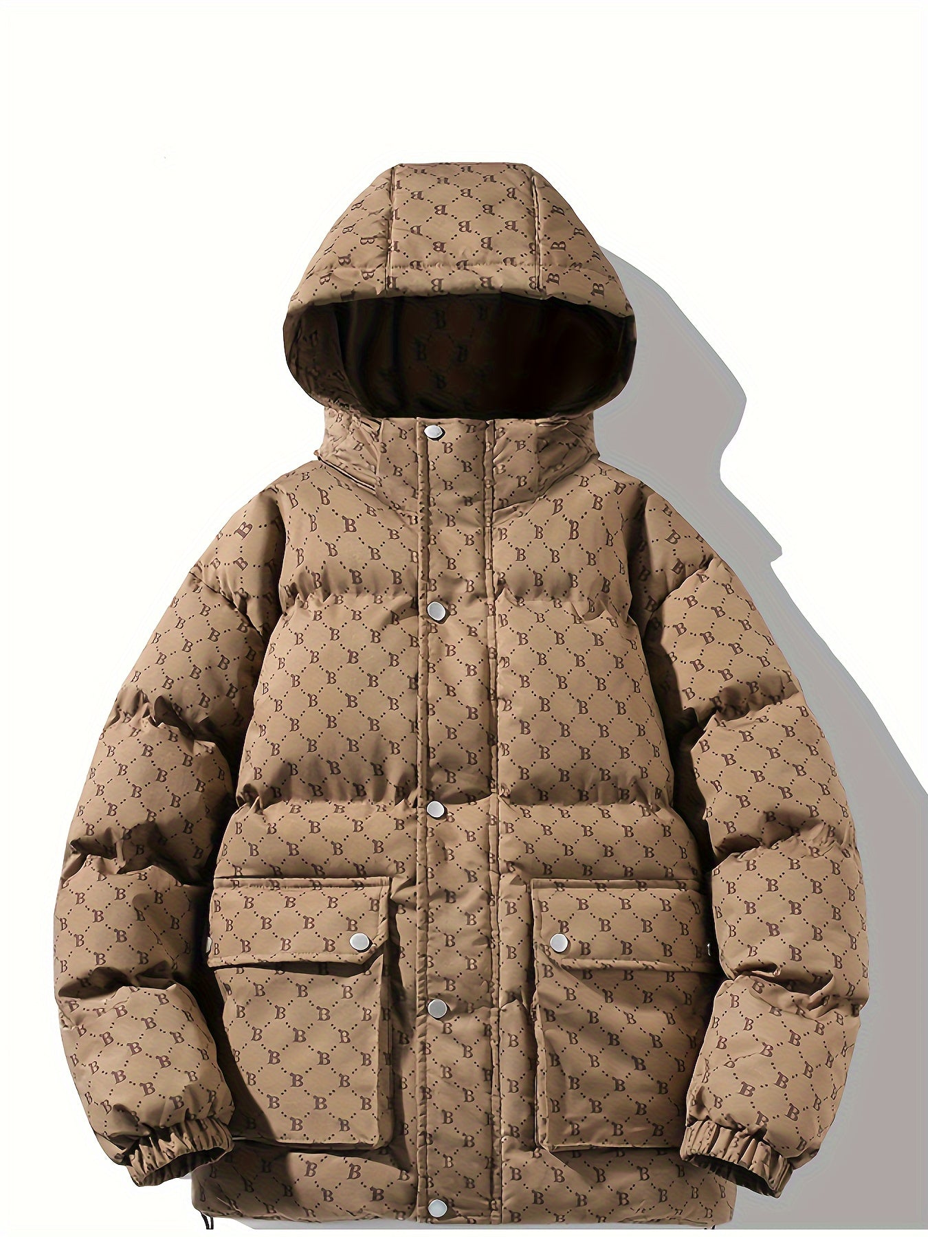 Pim | Veste matelassée unie élégante avec poches