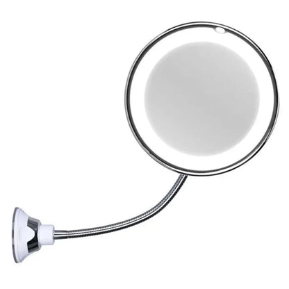 Wall Mirror | 10x Magnification & Illuminating