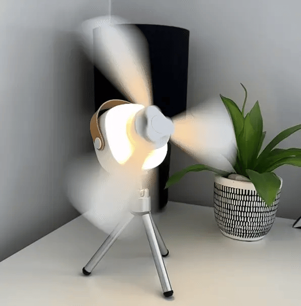 Ventilador de techo portátil - Lattea - Refrigeración potente - Diseño elegante