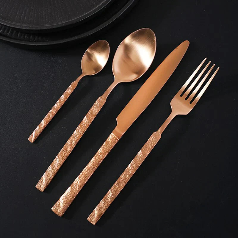 Premium Cutlery Set - Elegance for Refined Dining - Perfect Quality