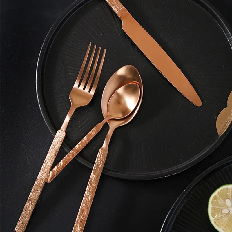 Premium Cutlery Set - Elegance for Refined Dining - Perfect Quality