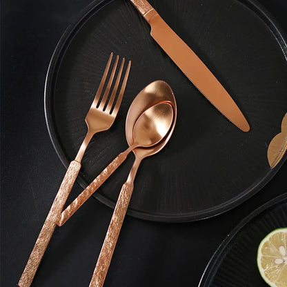 Premium Cutlery Set - Elegance for Refined Dining - Perfect Quality