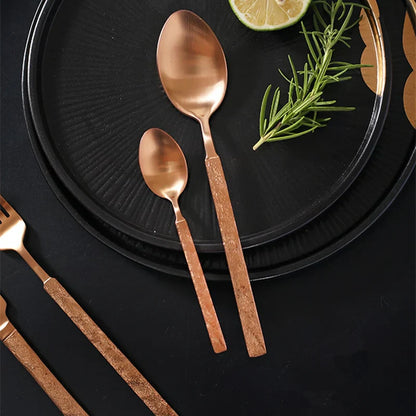 Premium Cutlery Set - Elegance for Refined Dining - Perfect Quality