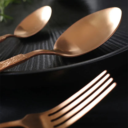Premium Cutlery Set - Elegance for Refined Dining - Perfect Quality