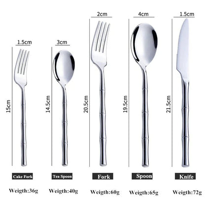 Premium Cutlery Set - Modern Design - Durable & Stylish
