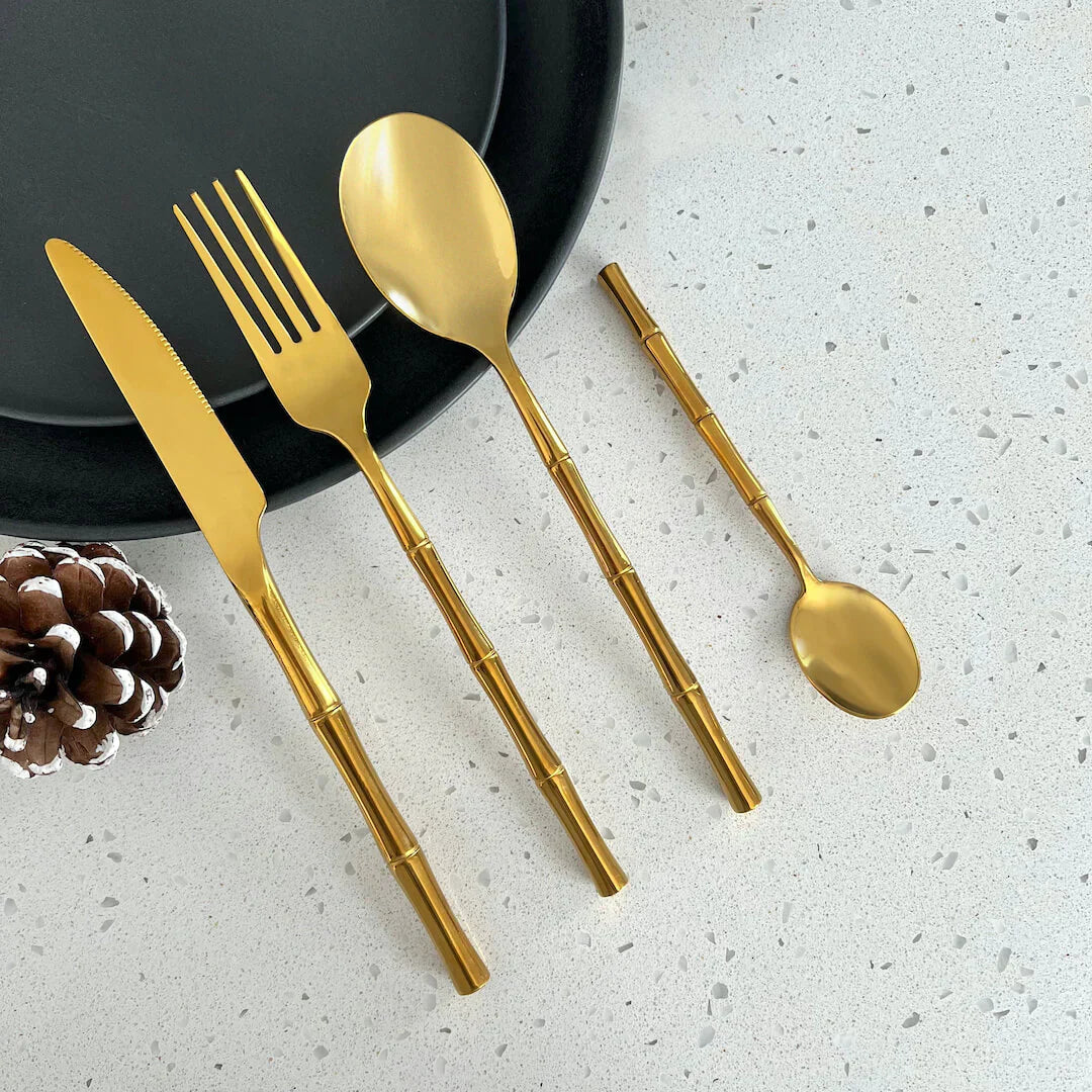 Premium Cutlery Set - Modern Design - Durable & Stylish