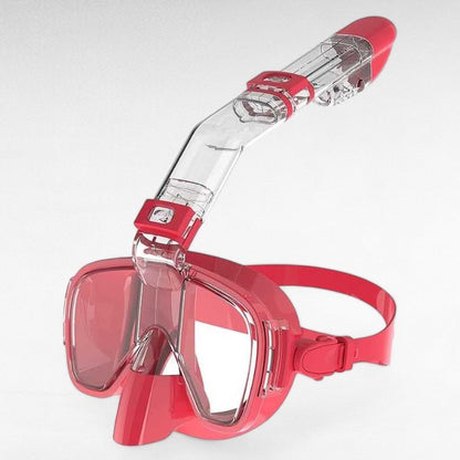 Maschera da snorkeling integrale con visuale panoramica a 180° per uomo e donna