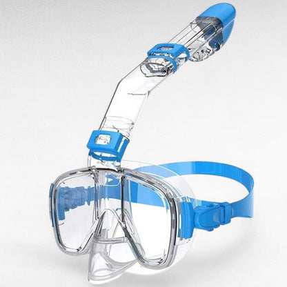 Maschera da snorkeling integrale con visuale panoramica a 180° per uomo e donna