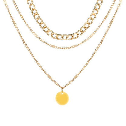 Gold-Coloured Necklace for Women