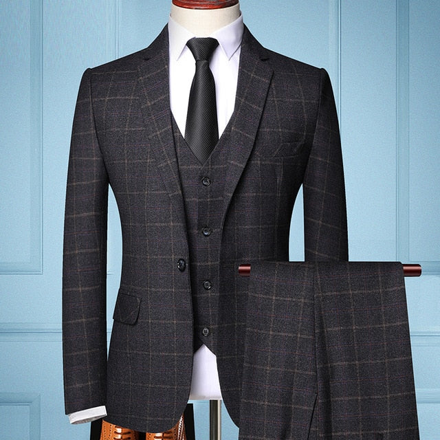 Classic 3-Piece Suit for Men - Lauro
