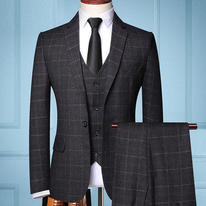 Classic 3-Piece Suit for Men - Lauro