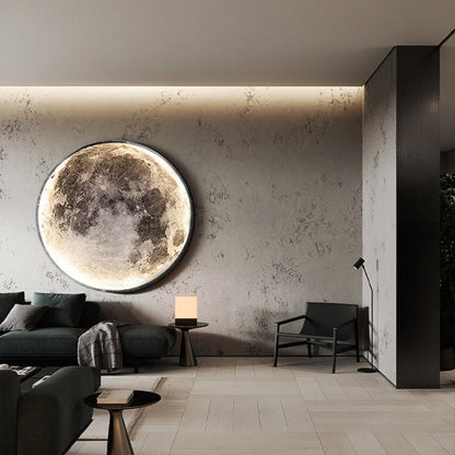 3D LED Ceiling Lamp Moon & Earth