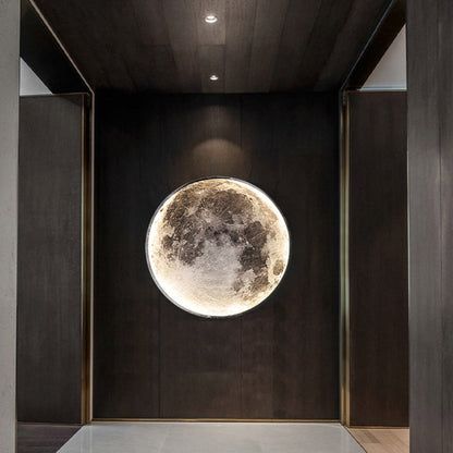 3D LED Ceiling Lamp Moon & Earth