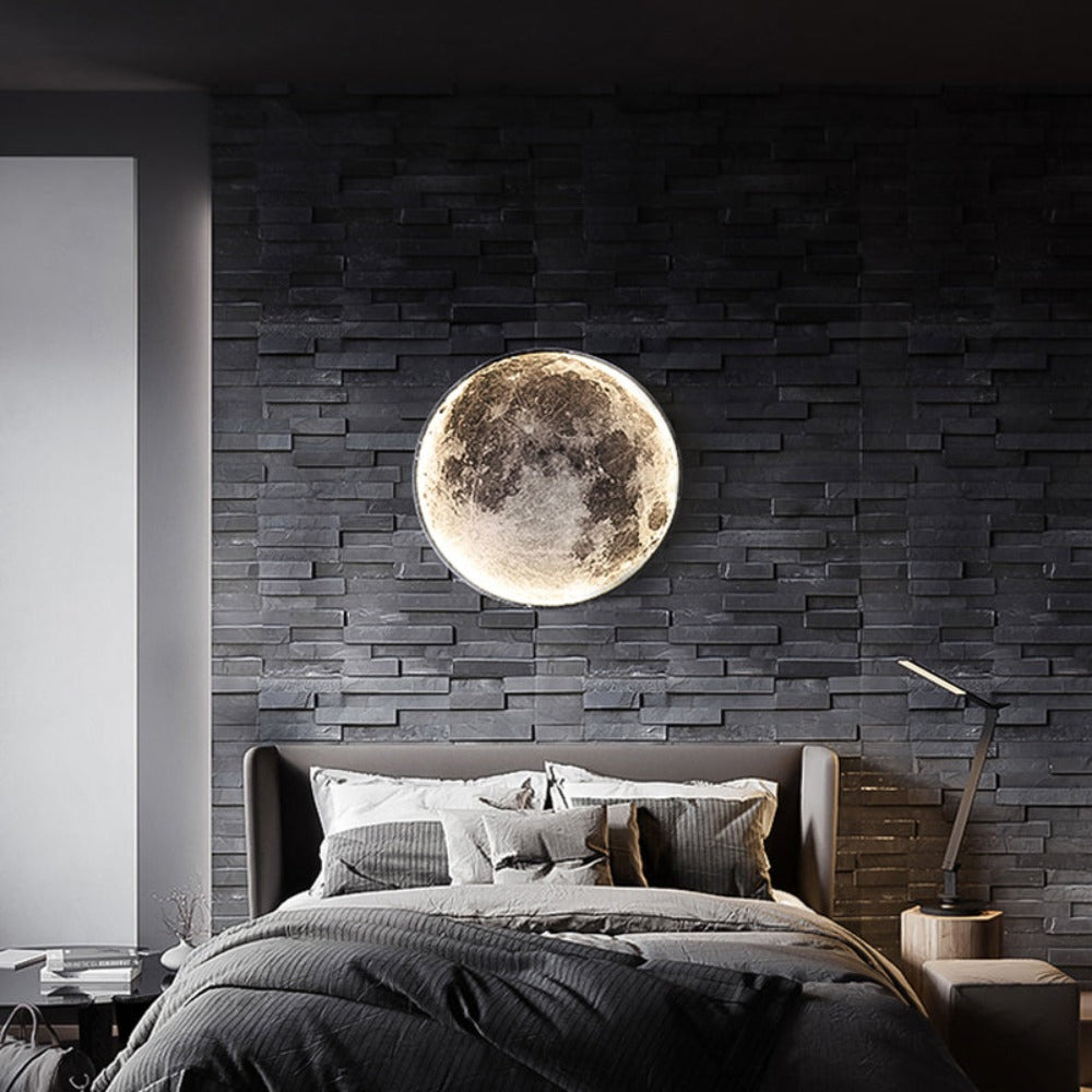 3D LED Ceiling Lamp Moon & Earth