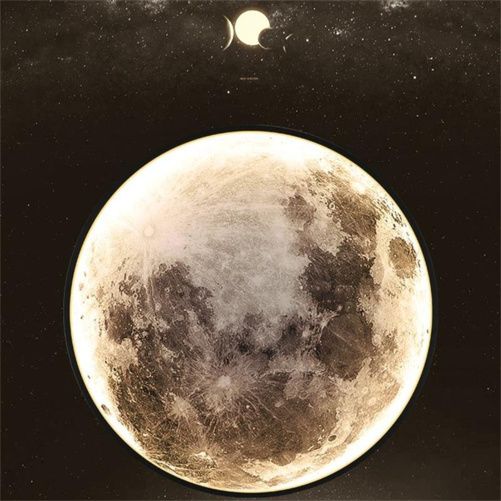 3D LED Ceiling Lamp Moon & Earth