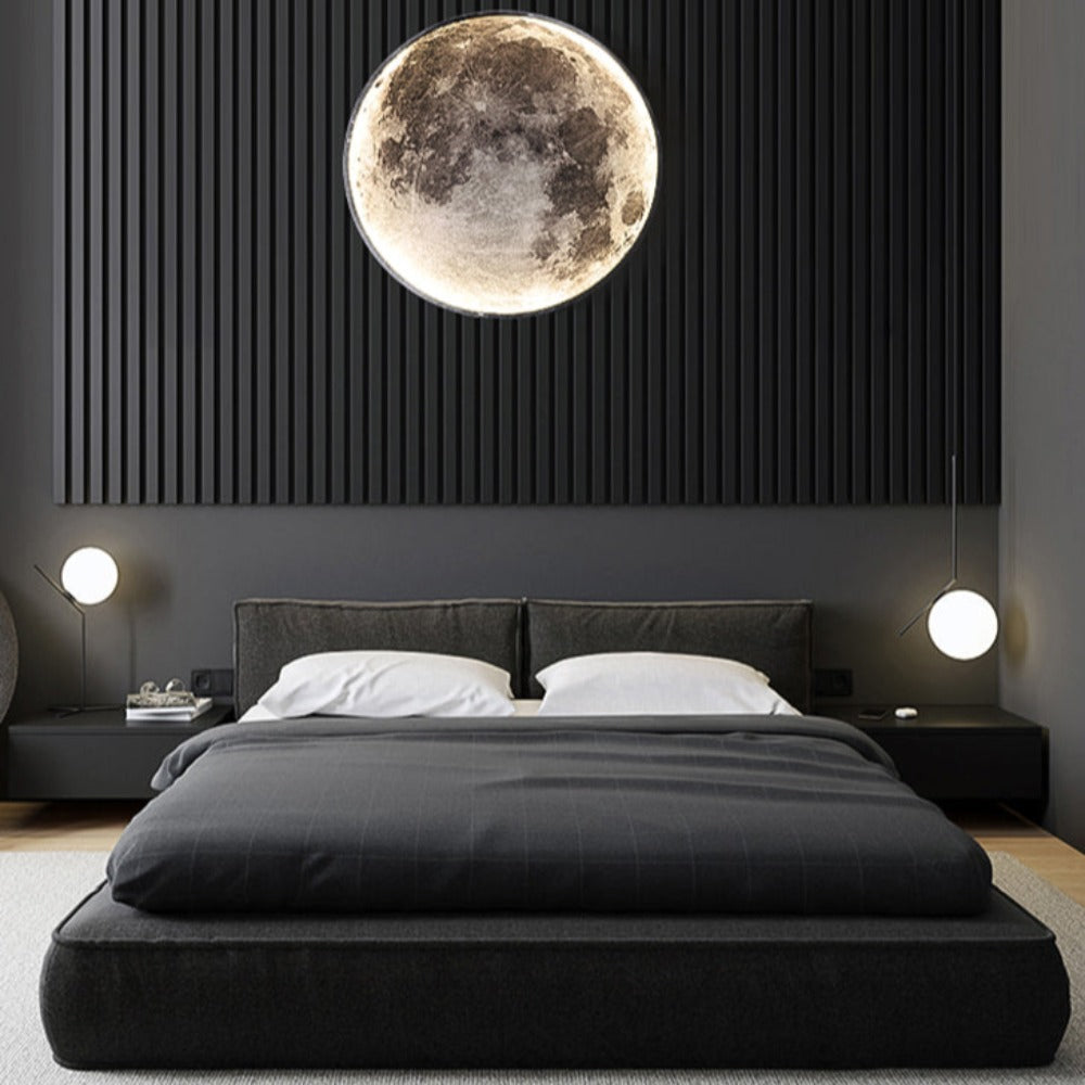 3D LED Ceiling Lamp Moon & Earth