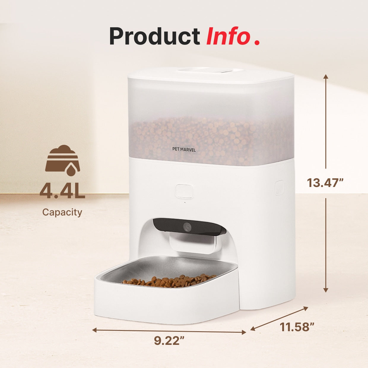 Petdiary – Smart Automatic Cat Feeder with Camera
