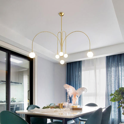Nordische Gran-Finale-Pendelleuchte – luxuriös, modern und elegant