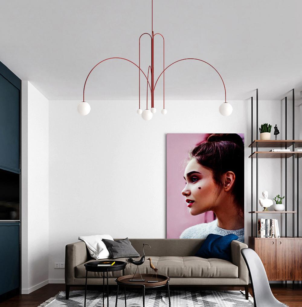 Nordische Gran-Finale-Pendelleuchte – luxuriös, modern und elegant