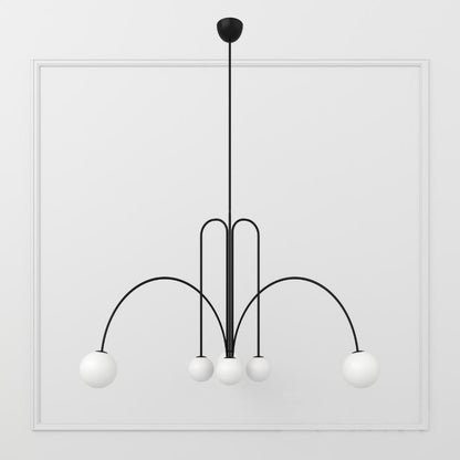 Nordische Gran-Finale-Pendelleuchte – luxuriös, modern und elegant