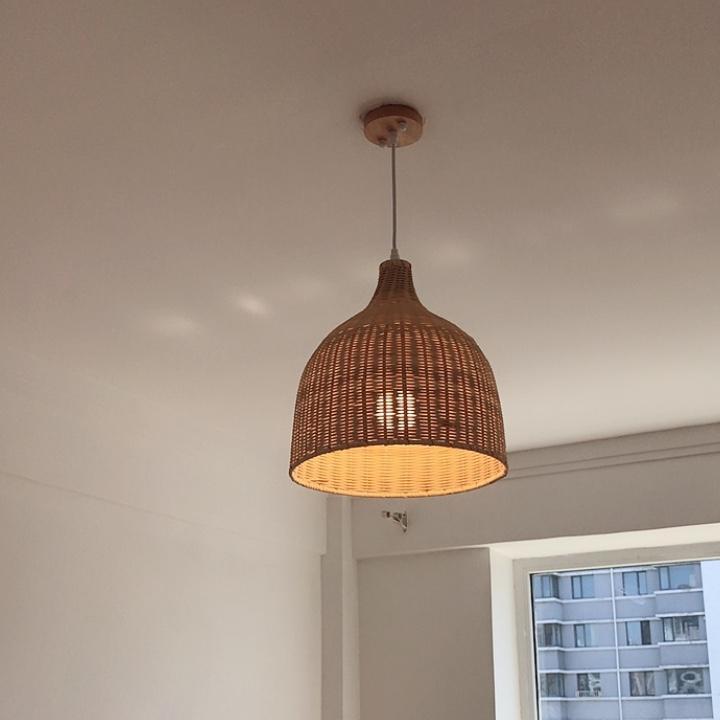 Nordische Rattan-Pendelleuchte – handgefertigt und umweltfreundlich